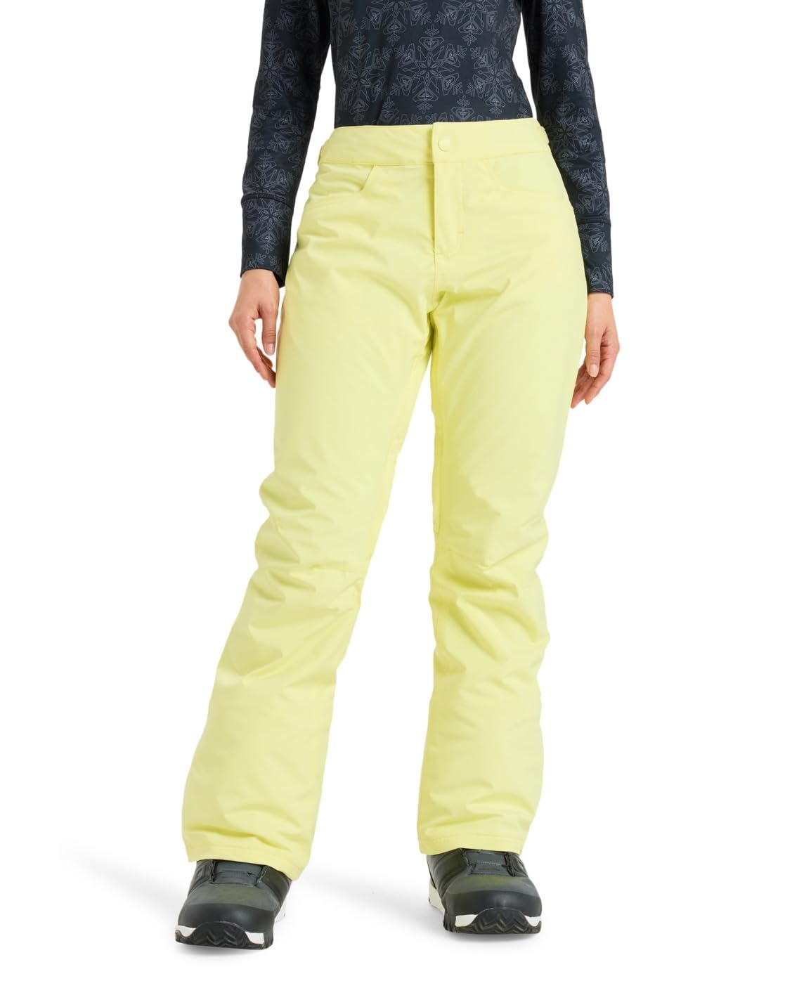 Roxy Snow Pants Backyard Pant Women's Yellow S