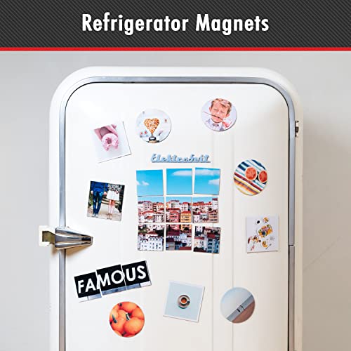 Minomag 8" X 10" Magnetic Sheets With Adhesive Backing, 5 Pcs | Peel And Stick Cut To Size Magnet Sheets For Crafts, Photos, Stamps, Dies #TOP6