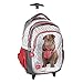 Produktbild Kinder Trolley 45x29x24 cm - Studio Pets - Audio Hund - HELLGRAU/ROT