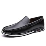 Mens Casual Leather Shoes Business Slip-on Shoes Comfort Fashion Driving Shoes for Male
