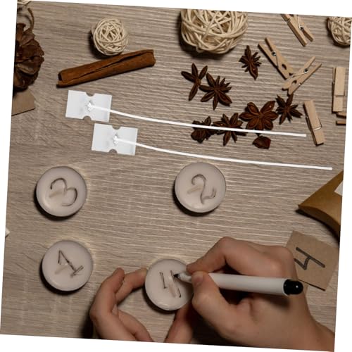 Mechas para velas de algodón SOLUSTRE pack 50 unidades miniatura 4