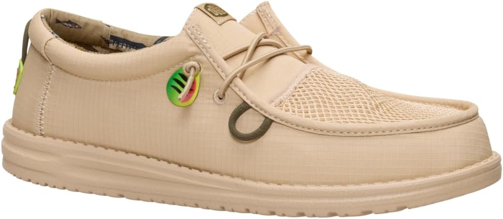 HEYDUDE Wally Bait and Tackle Natural Khaki - Image 7