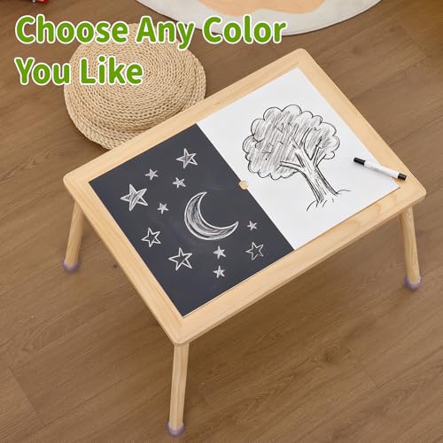 image for Wood City Sensory Table For Toddlers Kids, Wooden Activity Table For P