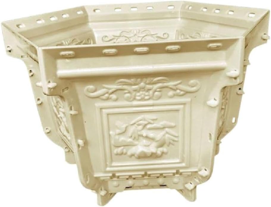 Plastic Hexagonal & Round Bowl Molds - Clay & Concrete Flower Pot Molds for Home Decorations