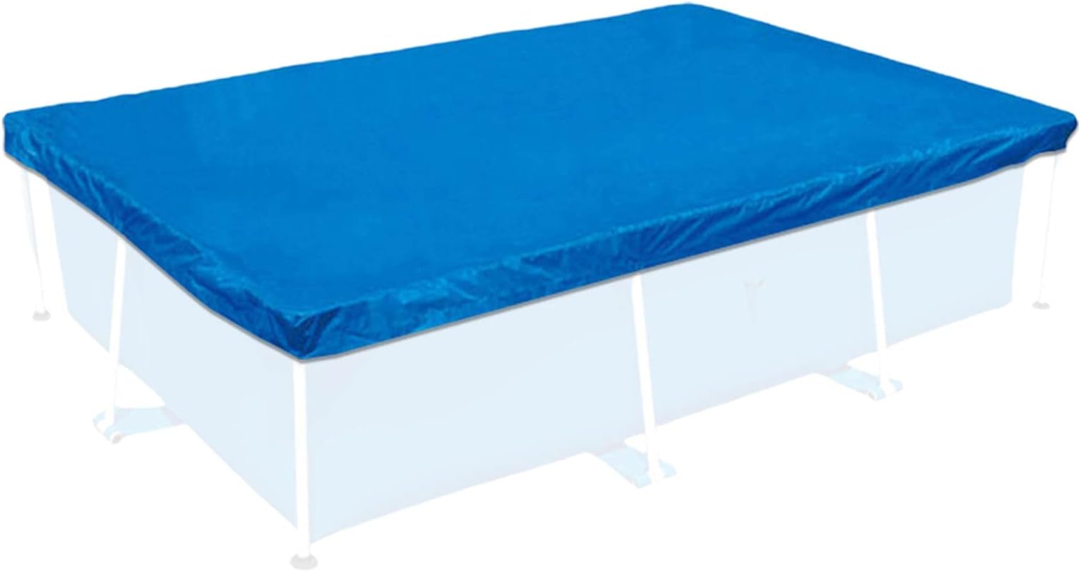 Rectangular Pool Cover, Frame Pool Cover, Above Ground Swimming Pool Cover Rainproof Dust Cover for Steel Pro Pool Paddling Pool 300 x 200 cm/9.8ft x 6.5ft