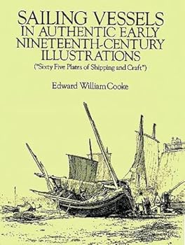Paperback Sailing Vessels in Authentic Early Nineteenth-Century Illustrations Book