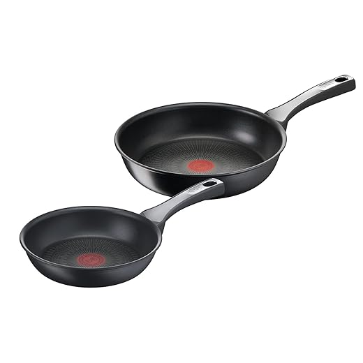Tefal G2599002 Unlimited ON koekenpannenset 20/26 cm Ook voor inductie.