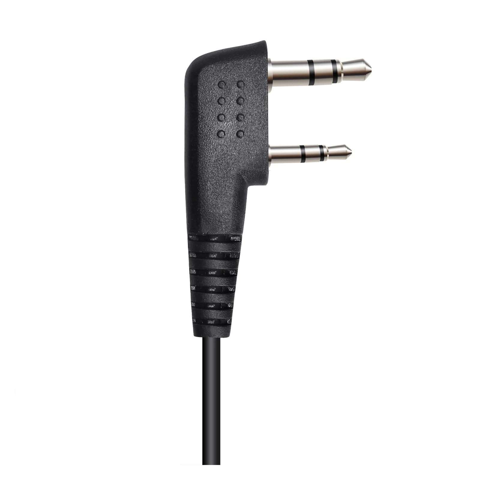 5 Pezzi 2 Pin Ear Bar Auricolare for Microfono PTT Walkie Talkie Auricolare Adatto for Kenwood Adatto for BAOFENG UV5R UV82 UV9R Adatto for Retevis Adatto for TYT Radio Bidirezionale