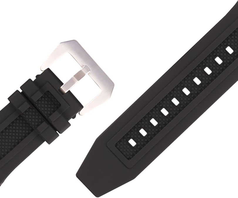 Men's Rubber watch Strap for Invicta Subaqua Noma V 2883 12884 12888 15926 15927 Ladies outdoor work waterproof silicone watch band wrist strap buckle