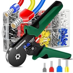 ANCWOONY Ferrule Crimping Toolkit.