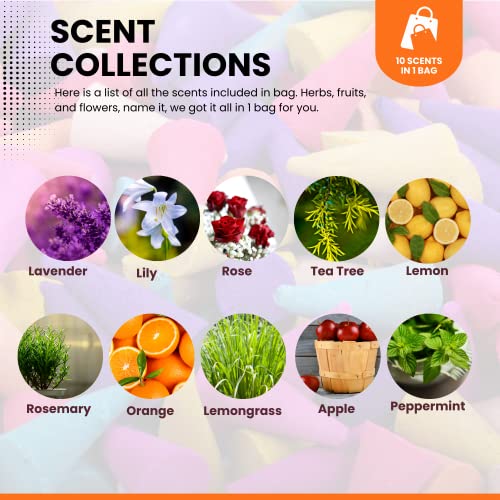 Scenteria Ceramic Backflow Incense Holder Ceramic Incense Burner Waterfall With 100Pcs Organic Backflow Smoke Incense Cones Perfect Home Decor Gifts #TOP3