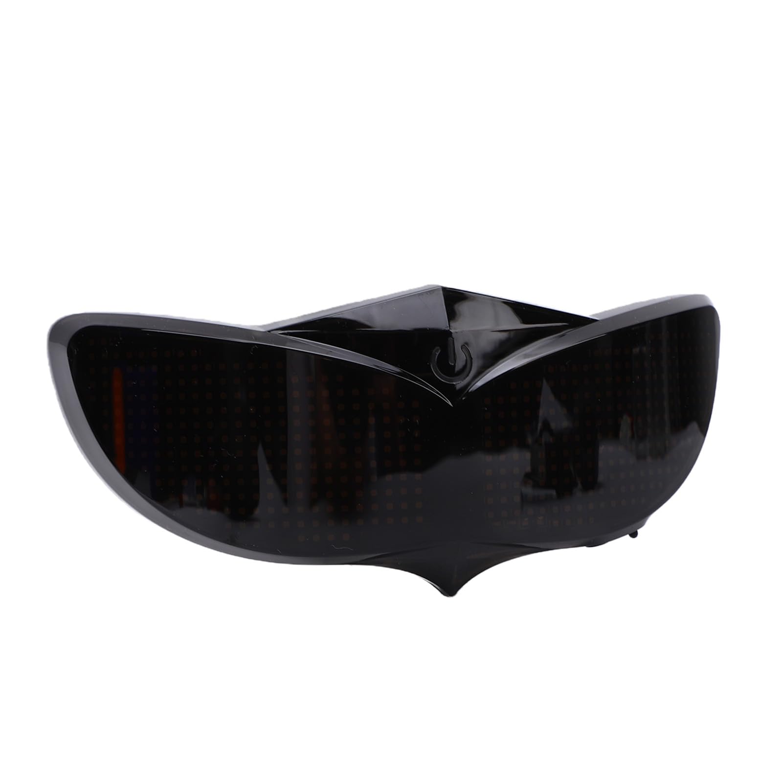Luce LED per Casco da Motociclista con Schermo Interattivo Divertente per Avventure di Guida Notturne Materiale PC Affidabile per il Ciclismo