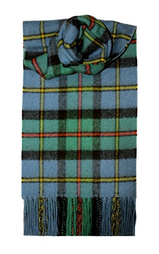 MacLeod Of Harris Tartan Scarf Ancient Lambswool