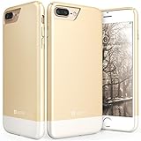 iPhone 8 Plus Case, iPhone 7 Plus Case, Vena [iSlide][Two-Tone] Dock-Friendly Slim Fit Hard Case...