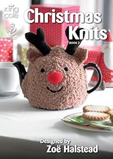 King Cole Christmas Knits Two Knitting Book Double Knitting Patterns