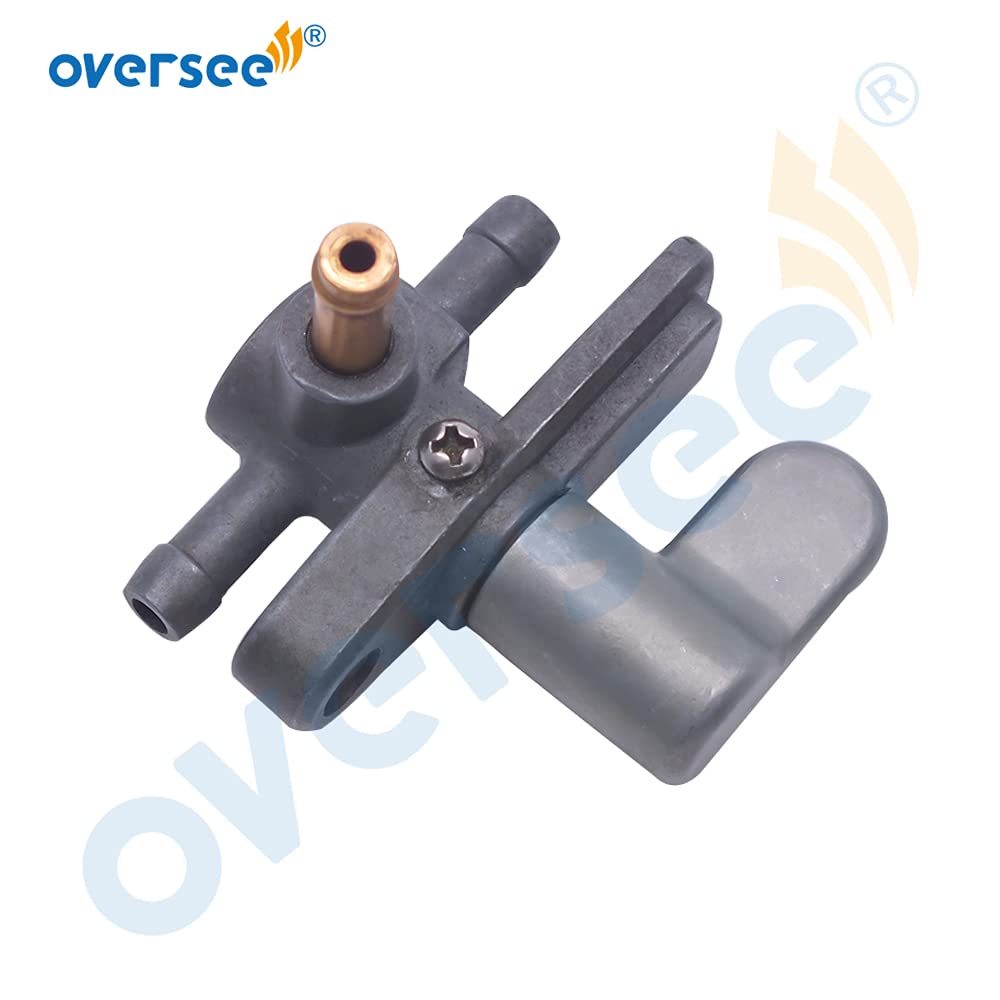 OVERSEE 67D-24500 Fuel Cock Assy Switch for Yamaha Outboard Motor 4T 4HP 5HP 6HP ; 67D-24500-00;6BX-24500;6EE-F4500