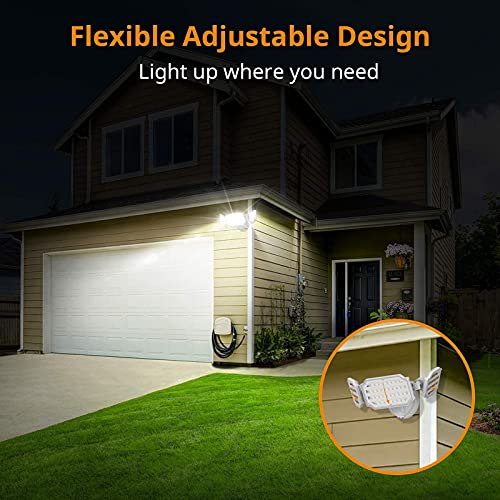 Lepower Dusk To Dawn Led Flood Light Outdoor, Super Bright Security Light Outdoor With Photocell, Ip65 Waterproof, Adjustable Heads Exterior Outdoor Light For Garage, Patio, Yard #TOP7