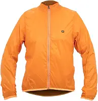 Jaqueta Corta Vento de Ciclismo Masculina Márcio May Pro New Orange