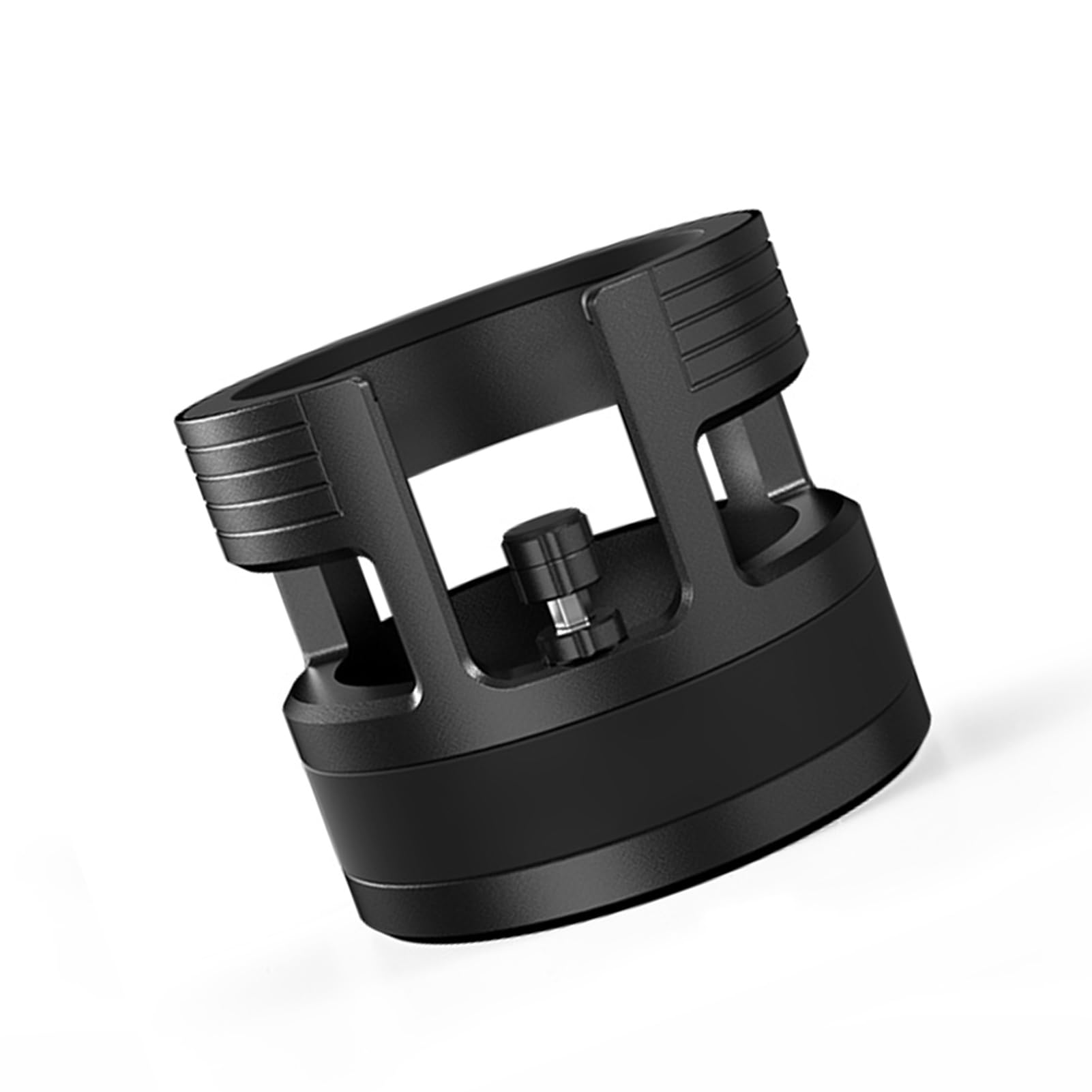 MHW 3BOMBER 58 mm Espresso-Tamperstation 18–30 mm höhenverstellbarer Kaffee-Siebträgerhalter mit selbsteinstellender Espresso-Tamperstation mit rutschfester