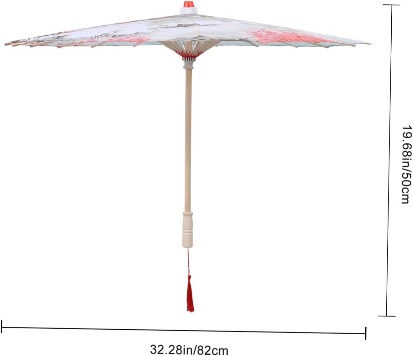 Classical Chinese Umbrella Oil Paper Umbrella Stage Dance Prop Decorative for Party Wedding Photography