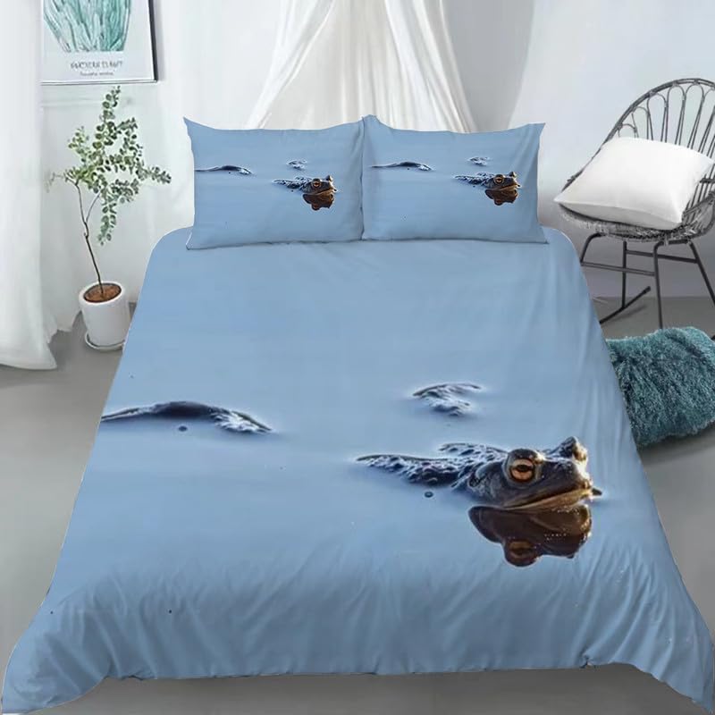 Parure de lit 240 x 260 anti-plis en microfibre 110g/㎡ pour un lit sans repassage