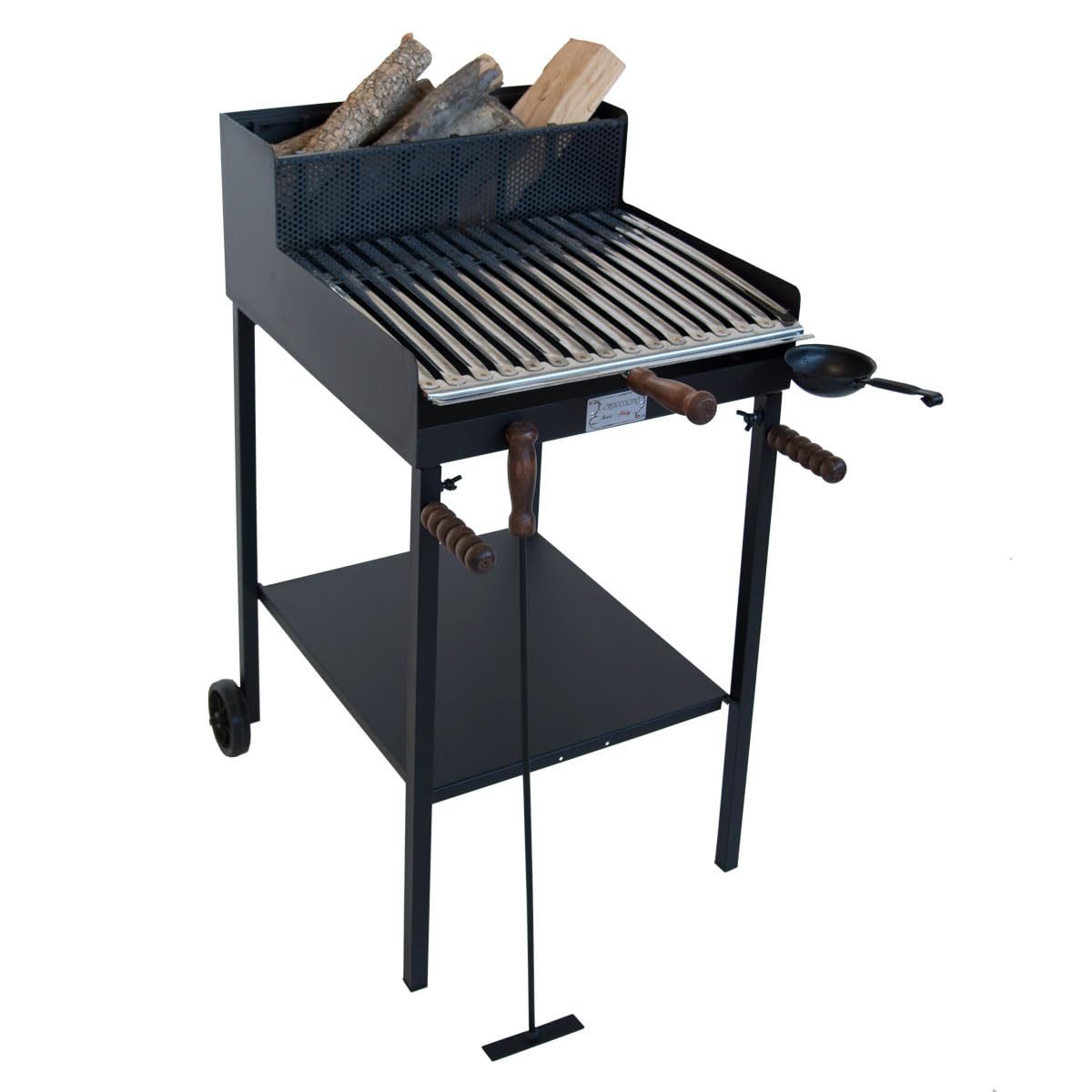 BA47 - BARBECUE BELVEDERE A LEGNA E CARBONE-CRUCCOLINI