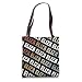 Vintage First Name Pattern Retro Forename Gift for Eliza Tote Bag
