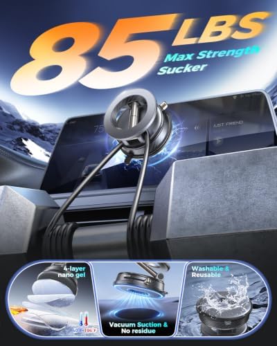 Magnetic Car Phone Holder, for Magsafe Car Mount, Phone Holders for Car — 사진 5
