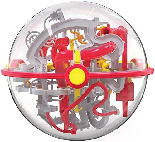 Perplexus Portal, 3D Puzzle Ball Maze Fidget Toys Kids Games Travel Games Puzzle Games Fidget Ball with 150 Obstacles, for Adults and Kids Ages 8 and up 3