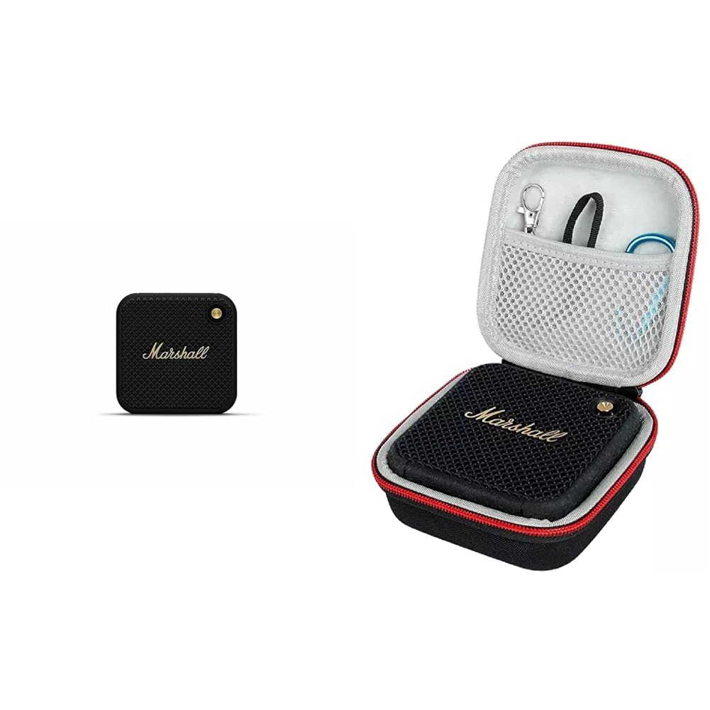 【新品未開封】Marshall Speaker Willen ブラック Marshall Willen Portable Bluetooth Speaker with 15+ Hours of