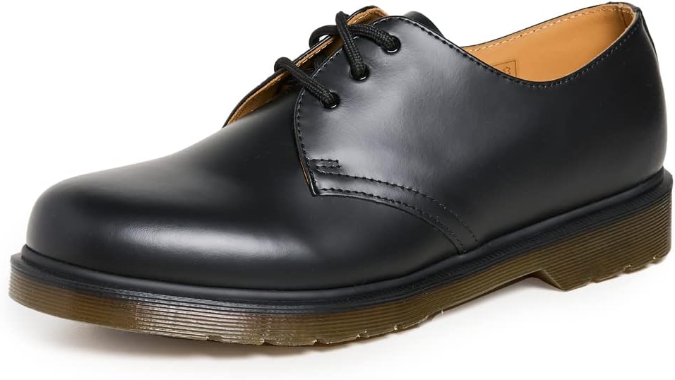 Mens 1461 Shoes, Black, 6 UK