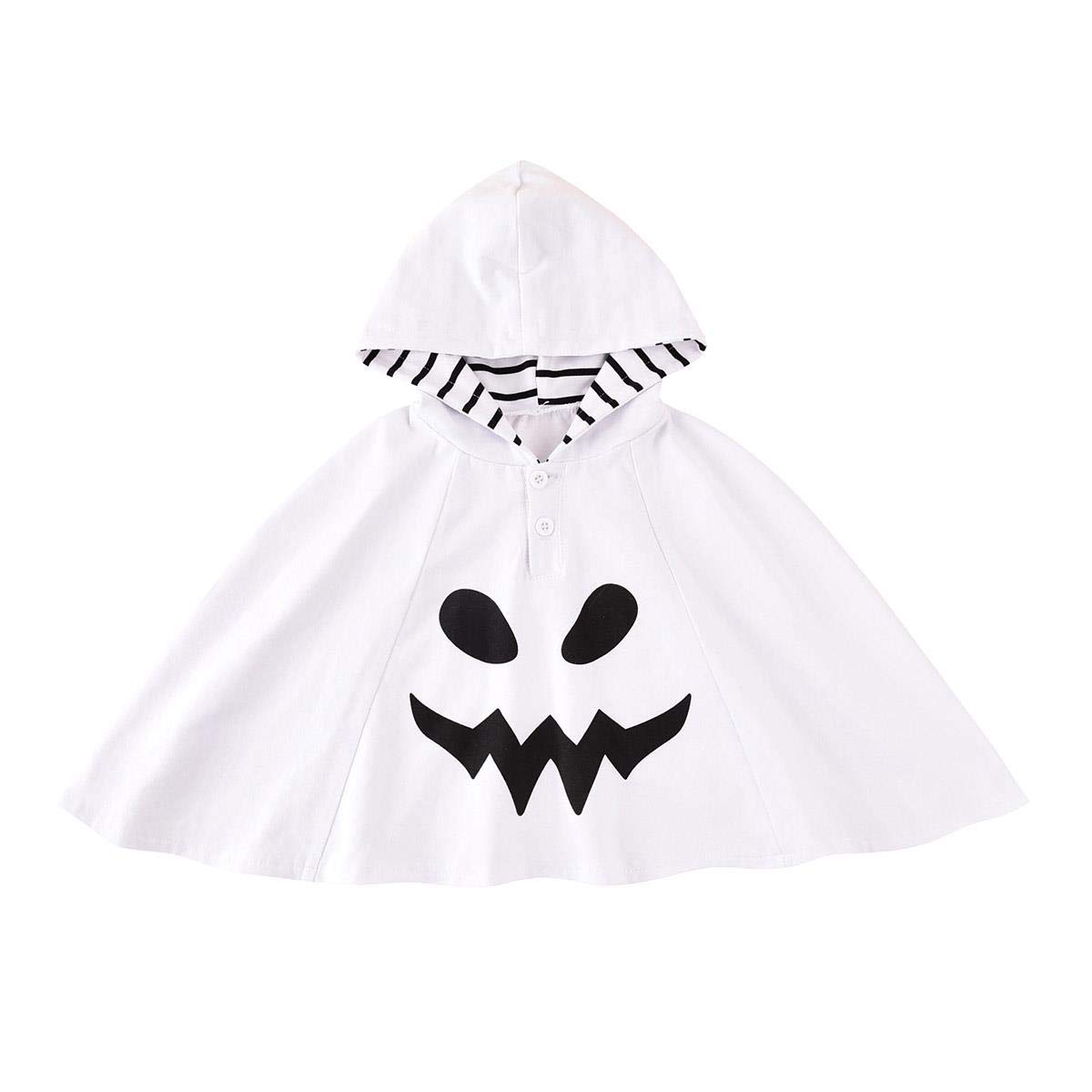 FYMNSI Disfraz de fantasma unisex para bebé, niña, niño, fantasma, disfraz de Halloween, disfraz de terror, carnaval, cosplay