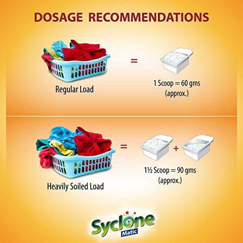 Syclone Matic Front Load Detergent Powder 6 Kg Reviews.Tips