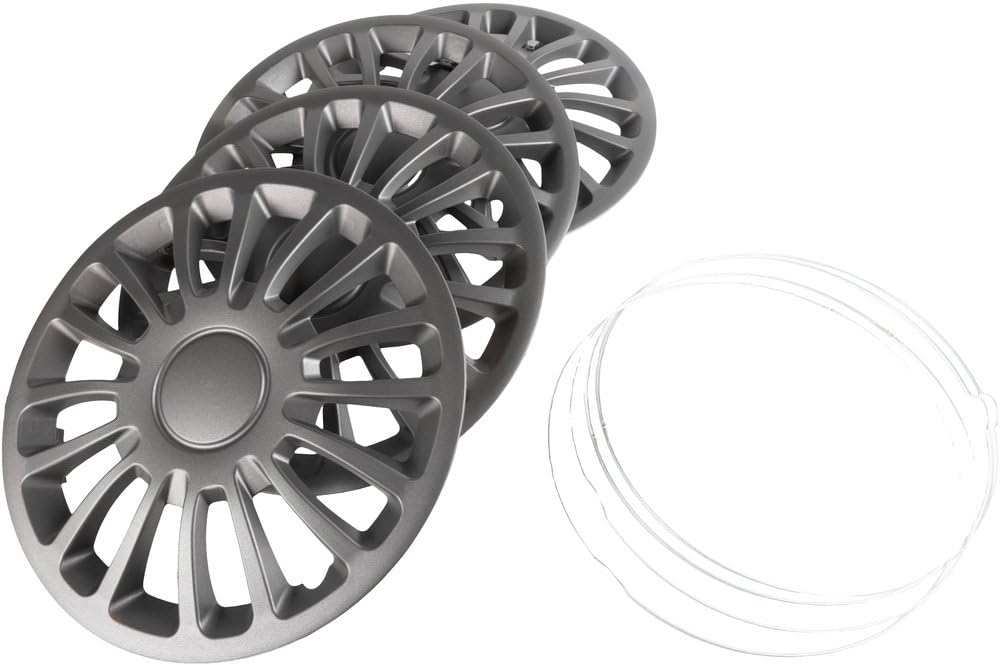 Start Set copricerchi auto antracite monza 14'' 4 pezzi in ABS