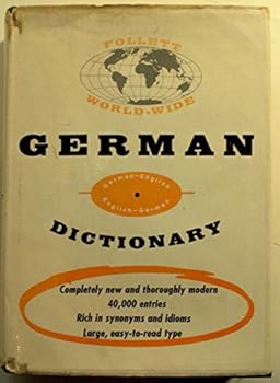Hardcover Follett German Dictionary Book