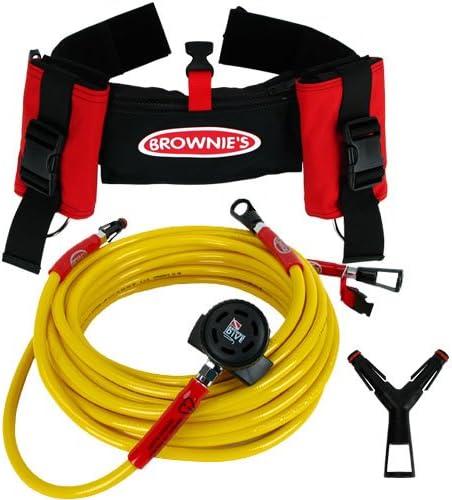Brownie's Third Lung Hookah Add-A-Diver Kit with Drop Weight Cummerbelt