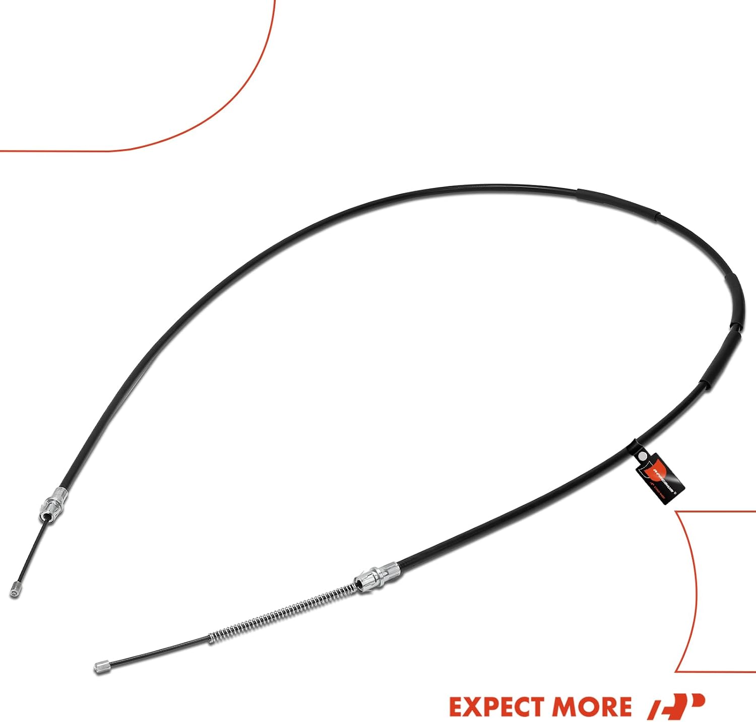A-Premium Rear Passenger Side Parking Brake Cable Assembly Compatible with Ford Models: Ranger 2004-2009 - Replace# 3L5Z2A635BC, 6L5Z2A635BBB