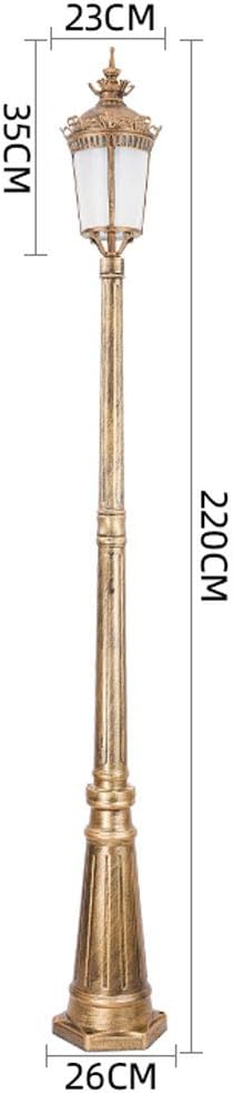 Lámpara de Poste Exterior Bronce 220 cm miniatura 3