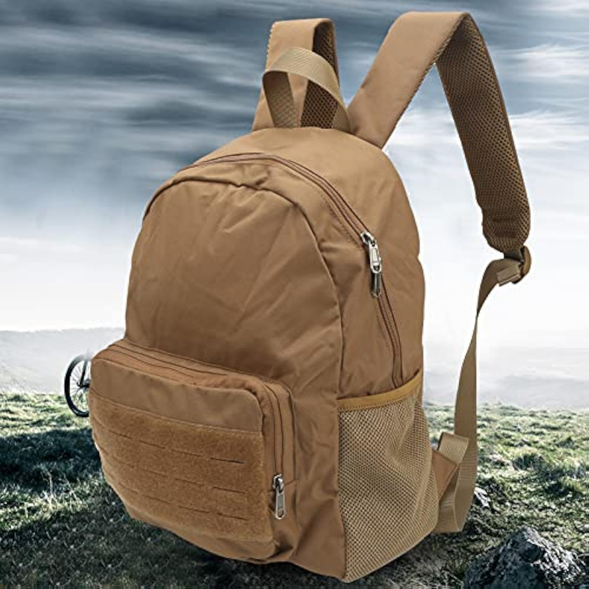 Durable Foldable Double Shoulder Bag for Outdoor Traveling