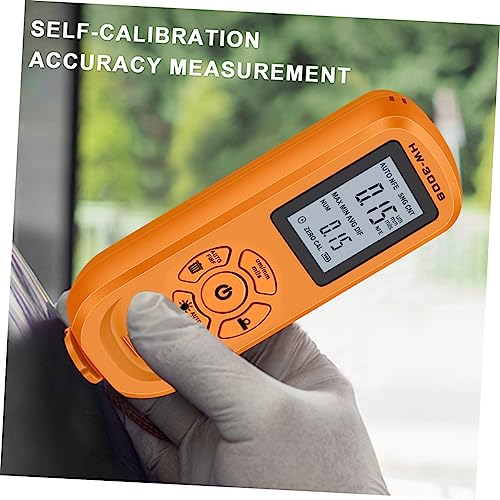 Medidor de grosor de pintura para auto Alipis, kit de precisión para recubrimiento miniatura 3