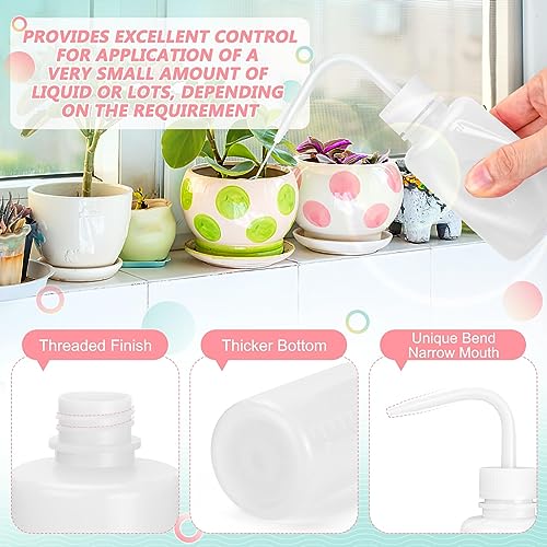 image for Valchoose 150ML Premium Eyelash Water Bottle for Extensions, 5.1oz Whi