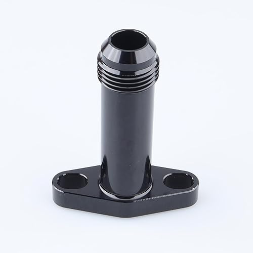 Miniatura 6 de Brida de drenaje turbo de aluminio AN10 macho 1.496 in apto para GTX, serie G, negro