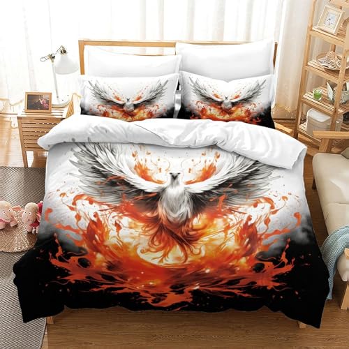 Housse de couette 200x200cm Les Fourmis Les Roses avec taies - 3