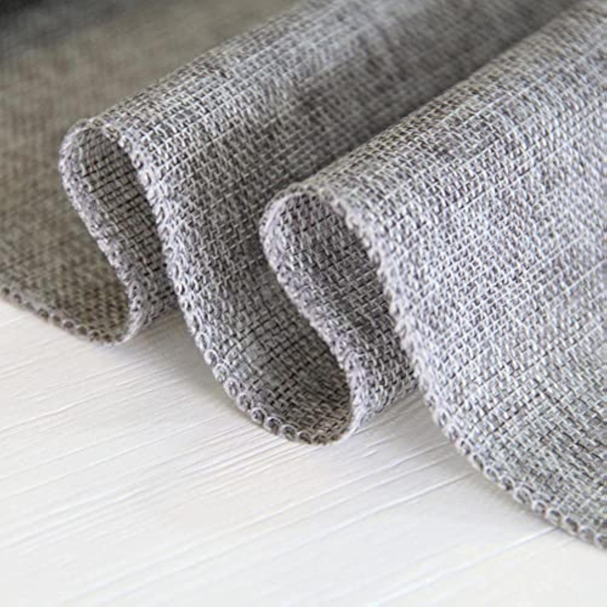 Jute Fabric Rectangular Heat-Resistant Dining Table Runner