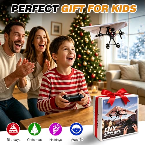 Image of DIY RC Paper Airplane Kit for Hobbyists, Pilots & Beginners