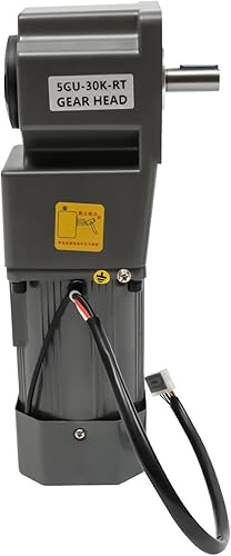 Miniatura 251 de Motor de engranajes eléctrico 120W DC 24V Reductor de engranajes helicoidal Caja de engranajes Motor eléctrico de engranajes RV 50K 35Nm Motor 120W