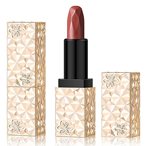 SIAMHOO Red Lipstick Matte Lipstick Color Sensational Long Lasting Lipstick for Women Reddish Brown - 1 Count