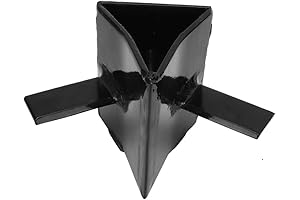 Ejoyous Hydraulic Wood Splitter Cutter Head: The 4-Way Splitter Wedge for Effortless Woodcutting