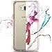 J7 Case, LK [Air Hybrid] Ultra Slim Shockproof [Crystal Clear] Back Protective Case + TPU Bumper Cover for Samsung Galaxy J7 (Rose Clear)