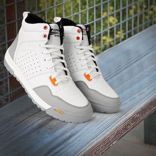 Image of Zixer Woodlend Bike Riding Tracking Stylish Jungle High Ankle Boots For Boys High Tops For Men
